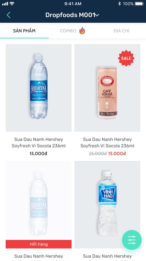 Ứng dụng Dropfoods Ứng dụng Dropfoods